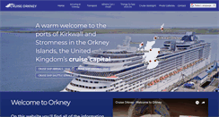 Desktop Screenshot of cruise-orkney.com