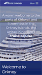 Mobile Screenshot of cruise-orkney.com